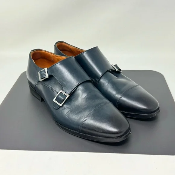 Wolf and Shepherd Monk Strap 9945  Dress Shoes Men’s size 9 - Picture 2 of 15